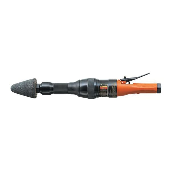 Cleco 590BHL-P 500B Plug Pneumatic Horizontal Grinder, 3 in Dia Wheel, 2.1 hp, 90 psi, Tool Only