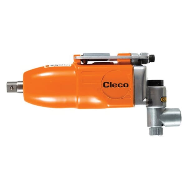 Cleco MP2271 MP Series Variable Speed Pneumatic Impact Wrench, 3/8 in Drive, 10.3 to 65 ft-lb Torque, 7 in OAL, 22 scfm Short Run Air Consumption