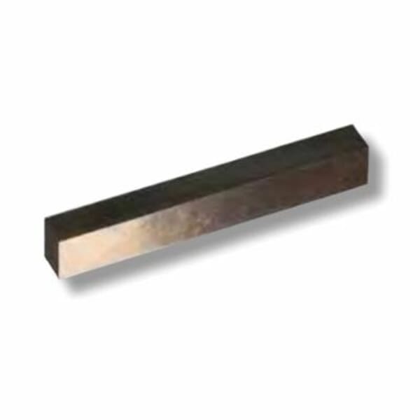 Cleveland C44544 Mo-Max 855 Ground Square Tool Bit Blank, 2-1/2 in L x 1/4 in W x 1/4 in H, 8% Cobalt HSS, M42 Material Grade, Beveled End, Bright