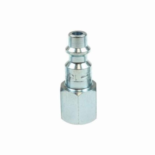 Coilhose 1502 Coilflow Manual Industrial Type 15 Manual Industrial Hose Connector, 1/4 in Nominal, Quick Connect Coupler x FNPT, 300 psi Pressure, Brass, Domestic