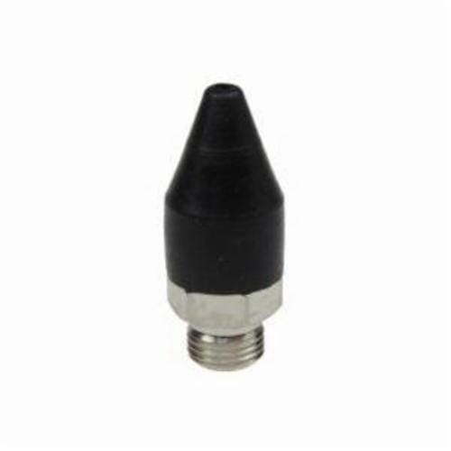 Coilhose SAT13 Conical Blow Gun Tip, For Use With 600, 700, 770 and CEG Series Blow Guns, 1/8 in NPT Connection, Brass/Rubber, Nickel, Domestic