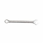 Craftsman 9-42935 Combination Wrench, 30 mm, 12 Points, 15 deg Offset, 16-1/4 in OAL, Alloy Steel, Polished Chrome/Nickel Plated