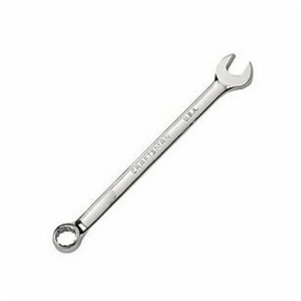 Craftsman 9-42936 Combination Wrench, 32 mm, 12 Points, 16.8 in OAL, Alloy Steel, Polished Chrome/Nickel Plated