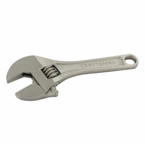 Craftsman 9-44601 Uninsulated Adjustable Wrench, 1/2 in, Polished