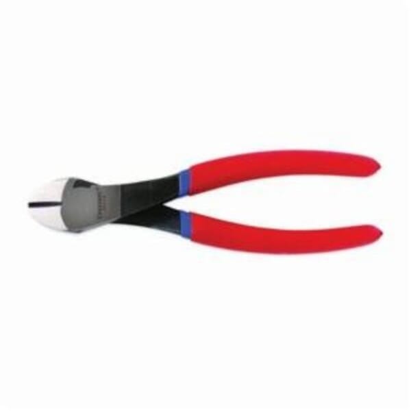 Crescent 5427CVN Diagonal Cutting Plier, 12 AWG THK Max Wire, 25/32 in L x 1-7/32 in W x 15/32 in THK Beveled Forged Alloy Steel Jaw, 7 in OAL, Standard Cut