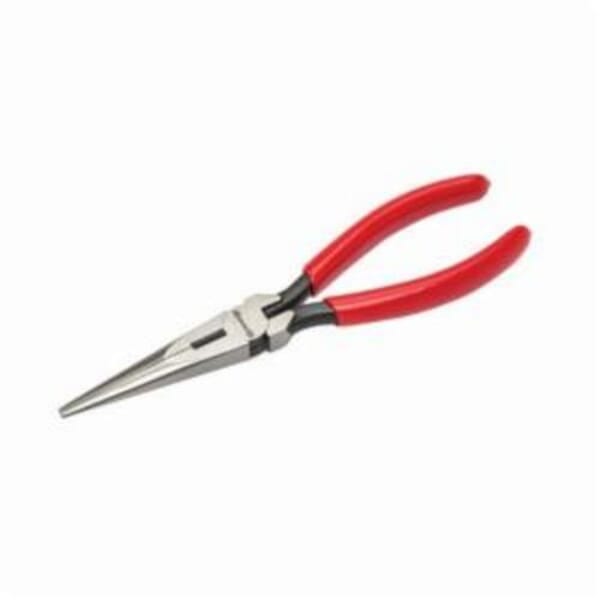 Crescent 6547CVN Solid Joint Chain Long Nose Plier With Side Cutter, Serrated Forged Alloy Steel Jaw, 2-21/32 in L x 3/4 in W Jaw, 7-1/2 in OAL