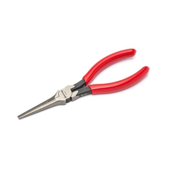 Crescent 7777CVN Solid Joint Needle Long Nose Plier, 2-11/16 in L x 11/16 in W, Serrated Forged Alloy Steel Jaw, 7-15/32 in OAL