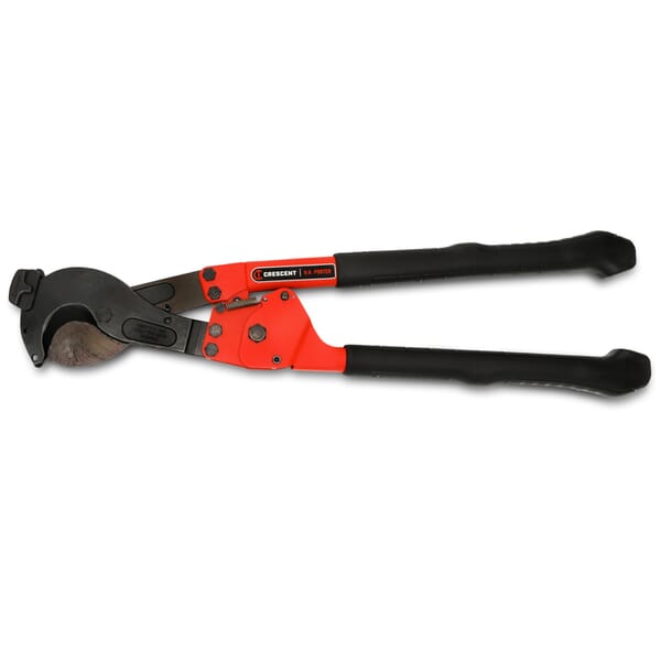 Crescent 8690FSK Ratcheting Cable Cutter, 2 in Cable/Wire, 27-1/2 in OAL, Shear Cut, Forged Alloy Steel Jaw