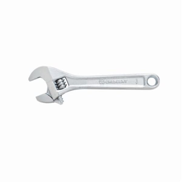 Crescent AC210VS Adjustable Wrench, 1-5/16 in, Polished Chrome, 10 in OAL, Heat Treated Alloy Steel Body, Heat Treated Alloy Steel