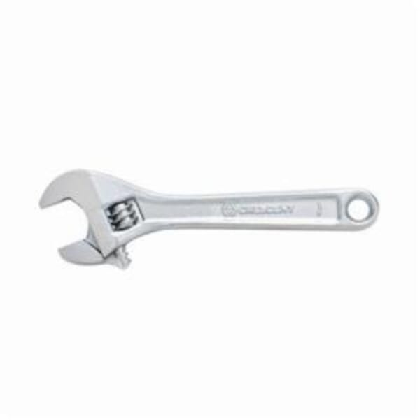 Crescent AC212VS Adjustable Wrench, 1-1/2 in, Polished Chrome, 12 in OAL, Heat Treated Alloy Steel Body, Heat Treated Alloy Steel