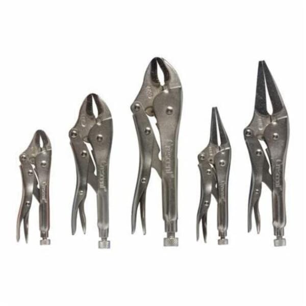 Crescent CLP5SET Compound Action Plier Set, Locking, 5 Pieces, ASME Specified