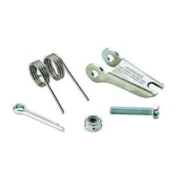 Crosby 1096325 S-4320 Replacement Latch Kit, For Use With 0.75 ton Carbon, 1 ton Alloy and 0.5 ton Bronze Hooks, Steel, Silver, Plain