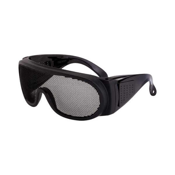 CrossFire 19218 OTG Safety Eyewear, Full-Frame Frame, Matte Black, Polycarbonate Frame, ANSI Z87.1