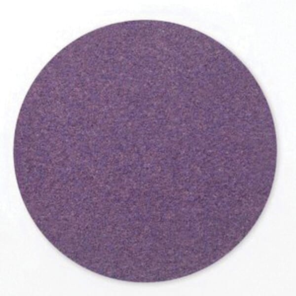 Cubitron II 7010327612 775L Precision Shaped Film Disc, 5 in Dia Disc, 80+ Grit, Ceramic Abrasive, Film Backing