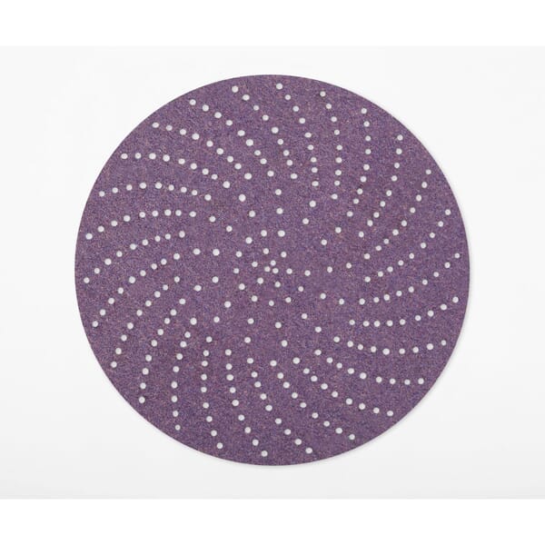 Cubitron II 7100044445 732U Open Coated Paper Disc, 6 in Dia Disc, 80+ Grit, Ceramic Alumina Abrasive, Paper Backing