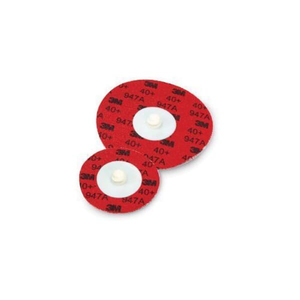 Cubitron II 7100077038 Durable Edge Abrasive Disc, 1-1/2 in Dia Disc, 40 Grit, Coarse Grade, Precision Shaped Ceramic Abrasive, Type TR Attachment