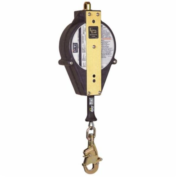 3M DBI-SALA Fall Protection 7100188794 Lightweight Self-Retracting Lifeline, 310 lb Load, 30 ft L, ANSI A10.32, ANSI Z359.1, ANSI Z359.14, OSHA 1910.66, OSHA 1926.502