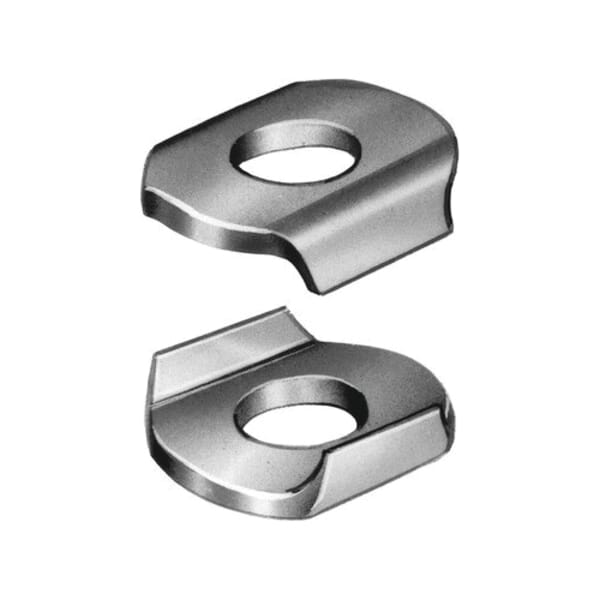 DESTACO 105906 Flanged Washer, For Use With #8 Spindle and U-Bar and Open Bar Clamping Arm, 0.17 in ID x 0.44 in OD, Stainless Steel
