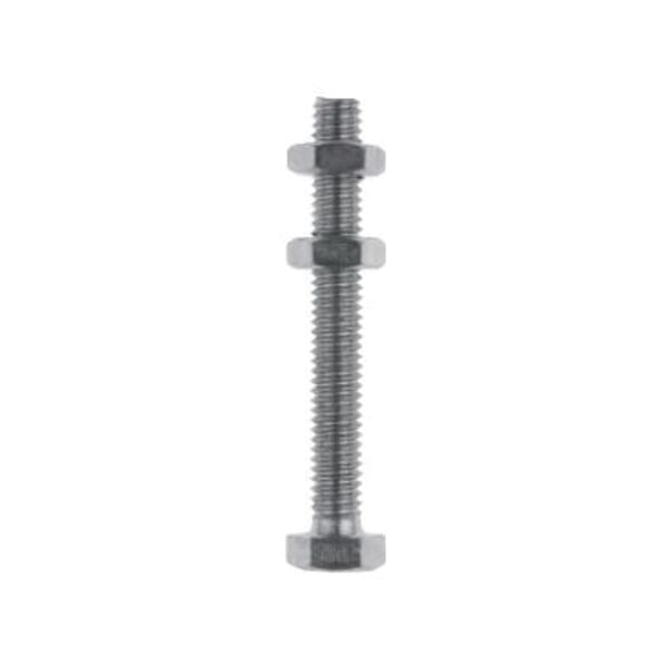 DESTACO 202203 Fully Threaded Imperial Spindle, 1/4-20 Thread, 3 in L Thread, 3.17 in OAL, 0.44 in Tip, 0.16 in H Nut