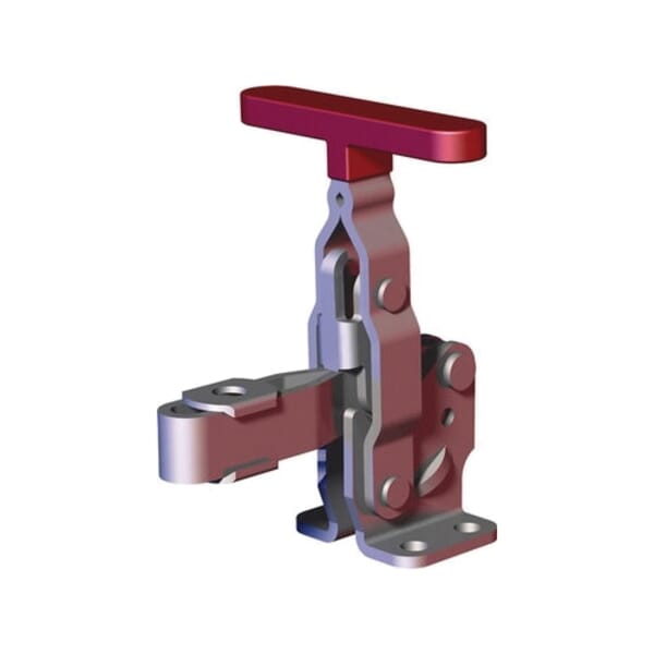DESTACO 207-TU Standard Vertical Hold-Down Toggle Locking Clamp, Steel, 375 lb, 1-1/4 in, M8