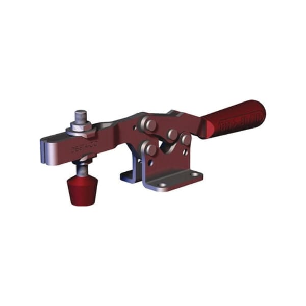 DESTACO 235-U Horizontal Hold-Down Low Profile Standard Toggle Locking Clamp, Steel, 750 lb, 1.69 in, M10x1.5