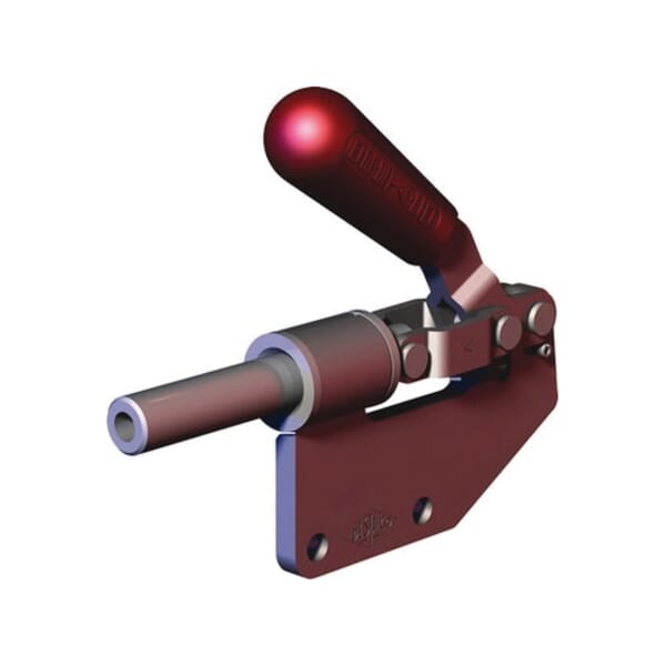 DESTACO 609-B Standard Straight Line Action Toggle Clamp, Steel, 300 lb, 0.97 in, 0.44 in Dia, 5/16-18