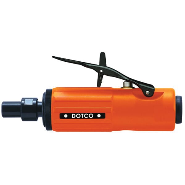 Cleco 10L1081-36 10-10 Inline Pneumatic Die Grinder, 1/4 in Collet, For Max Wheel Dia: 1 in, 0.3 hp, 16 cfm Air Flow, 90 psi, 34000 rpm Speed