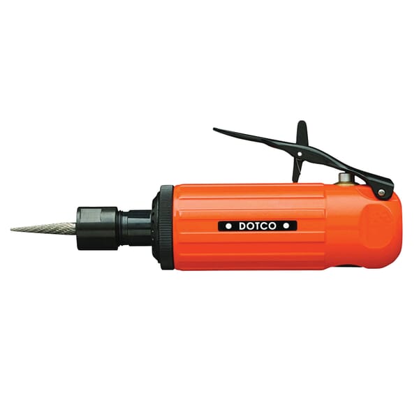 Cleco 10L2000-01 10-20 Inline Pneumatic Die Grinder, 1/4 in Collet, For Max Wheel Dia: 1-1/2 in, 0.6 hp, 30 cfm Air Flow, 90 psi, 25000 rpm Speed