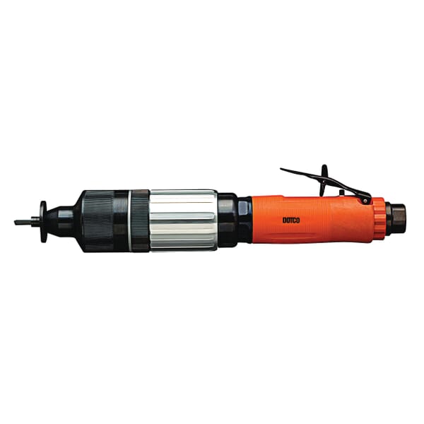 DOTCO 12L4018-01 12-40 Inline Pneumatic Router, 1/4 in Chuck, 18000 rpm Speed, 90 psi, Tool Only
