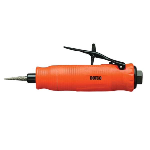 Cleco 12L1000-36LH 12-10 Inline Pneumatic Die Grinder, 1/4 in Collet, For Max Wheel Dia: 1 in, 0.3 hp, 16 cfm Air Flow, 90 psi, 30000 rpm Speed
