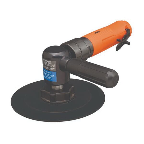 Cleco 12L2751-80 12-27 Air Sander, 5 in Dia Disc, 5/8-11 Arbor/Shank, 0.9 hp, 90 psi