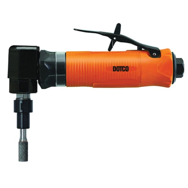 Cleco 12LF200-36 Pneumatic Right Angle Grinder, 1 in Dia Wheel, 0.4 hp, Tool Only