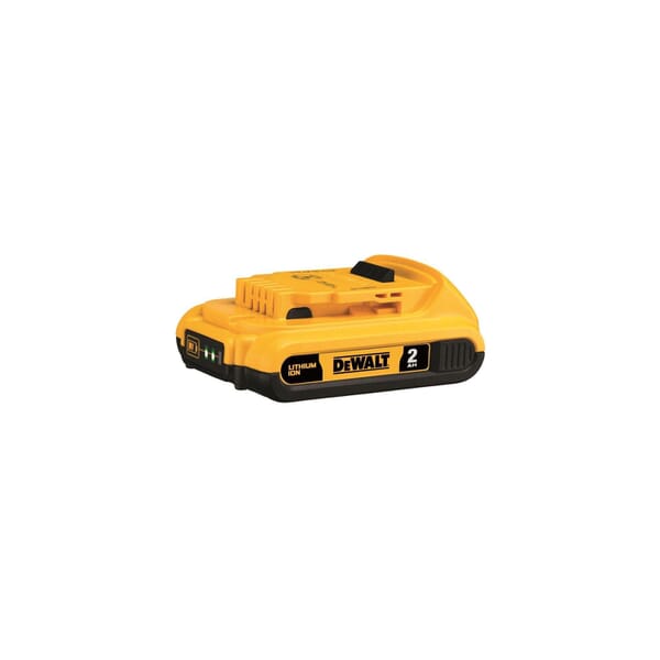 DeWALT DCB203-2 MAX Compact Battery Pack, 2 Ah Lithium-Ion Battery