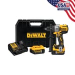 DeWALT 20V MAX* MATRIX XR DCD991P2 3-Speed High Performance Premium Cordless Drill/Driver Kit, 1/2 in Chuck, 20 VDC, 0 to 450/0 to 1300/0 to 2000 rpm No-Load, 6-7/8 in OAL, Lithium-Ion Battery
