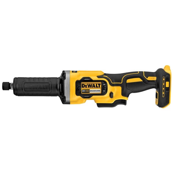 DeWALT 20V MAX* DCG426B Cordless Die Grinder, 20 VDC, Lithium-Ion Battery, Black/Yellow