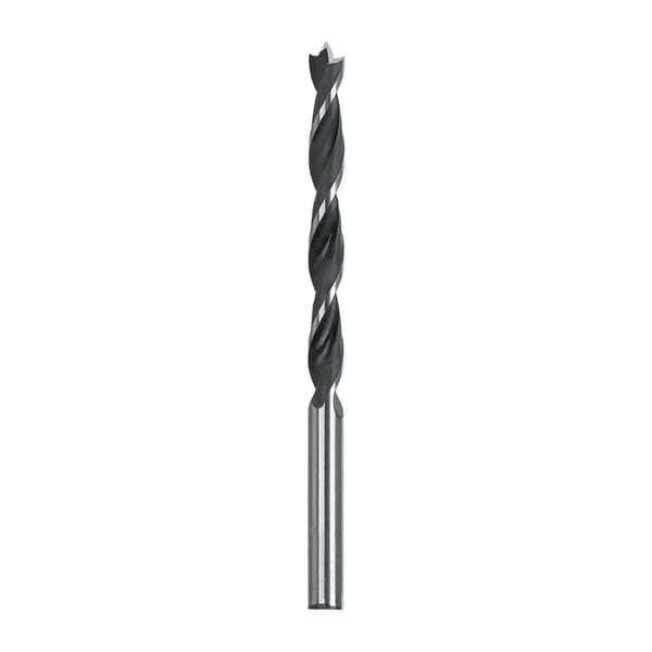 DeWALT DW1706 Brad Point Drill Bit, 1/4 in Dia, 4 in OAL, 2-1/2 in L, 1/4 in Shank