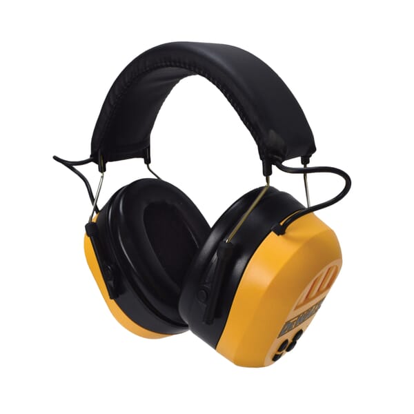 DeWALT DPG17 Bluetooth Hearing Protector, 25 dB Noise Reduction, Rechargeable Lithium-Ion Battery