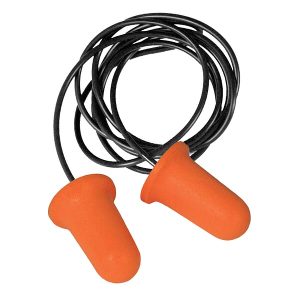 DeWALT DPG65TC2 Ear Plug With Carry Case, 33 dB Noise Reduction, Bell Shape, ANSI S3.19-1974, Disposable, Corded Design