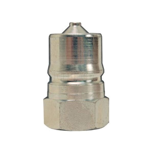 Dixon H3F3 H Series Interchange Poppet Valve Plug, 3/8-18 Nominal, FNPT, Steel, Domestic