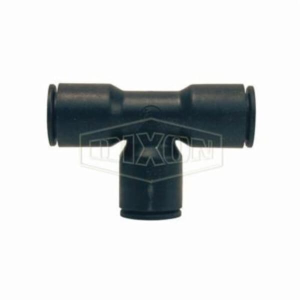 Legris by Dixon 31040400 Push-In Union Tee, 5/32 in Nominal, Tube, 290 psi Pressure, Nylon, Domestic