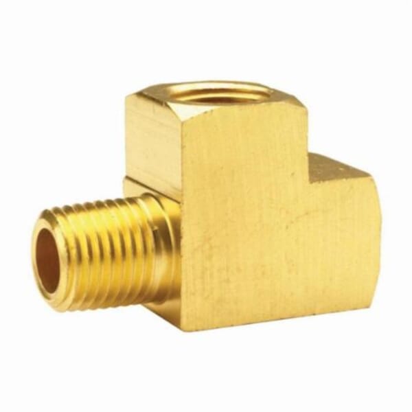 Dixon 3260606C Street Tee, 3/8 in Nominal, MNPTF x FNPTF End Style, 125 lb, Brass, Import