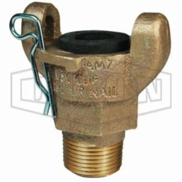 Dixon AB7 Air King Universal Hose End, 3/4 in, MNPT, Brass, Domestic