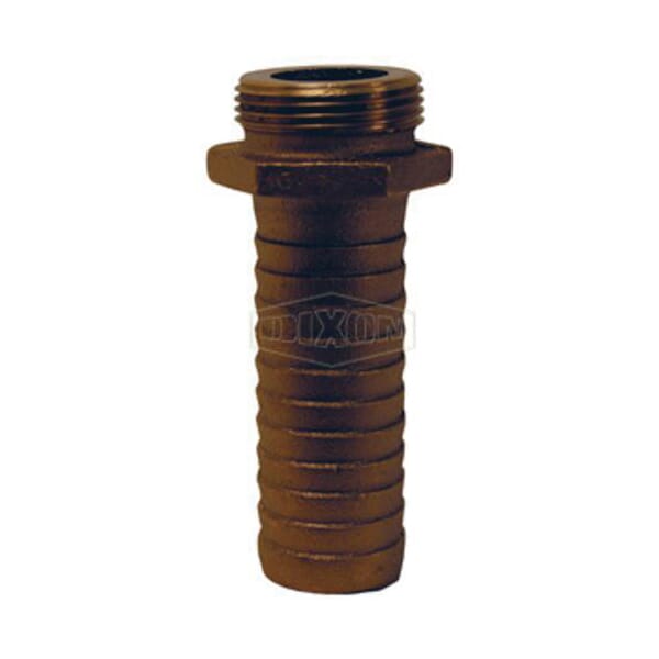 Dixon 5931012C Long Shank Coupling, 3/4 x 5/8 in Nominal, Male Garden Hose Thread x Hose End Style, Domestic