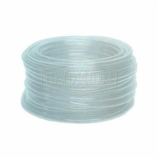 Dixon CL0810 Tubing, 1/2 in ID x 5/8 in OD x 100 ft L, PVC, Domestic