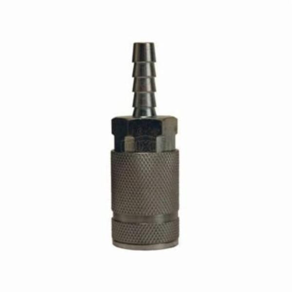 Dixon DC3844 Air Chief ARO Quick Disconnect Coupler, 1/4 in Nominal, Quick Disconnect Coupler x Standard Hose Barb, 300 psi Pressure, Steel, Domestic