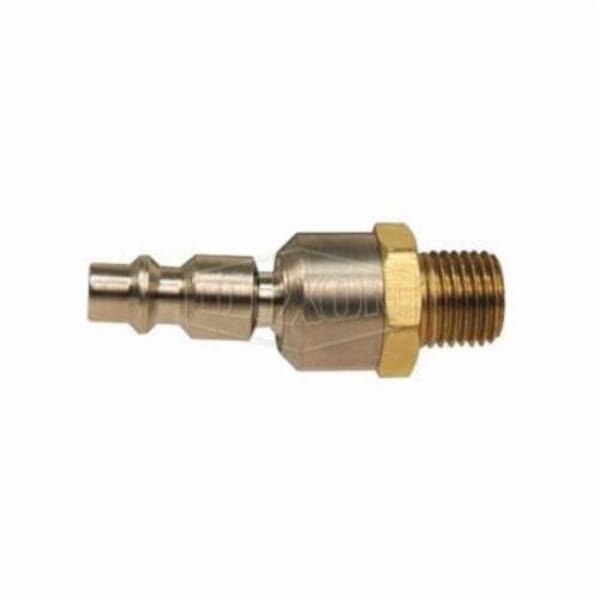 Dixon DCP21SWIV Air Chief Industrial Quick Disconnect Ball Swivel Plug, 1/4 in Nominal, Quick-Disconnect Plug x MNPT, 250 psi Pressure, Steel, Domestic