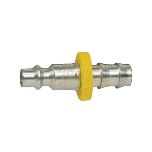 Dixon D3B3 DF Series Industrial Quick Connect Plug, 3/8 in Nominal, Quick Disconnect Plug x Standard Hose Barb, 300 psi Pressure, Steel, Domestic