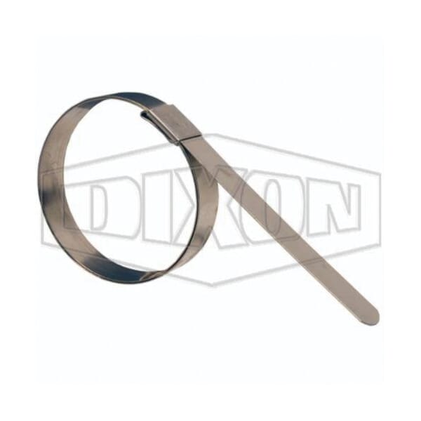 Dixon F8 F Series Center Punch Preformed Band Clamp, 2 in ID x 0.031 in THK, 300 Stainless Steel, Domestic
