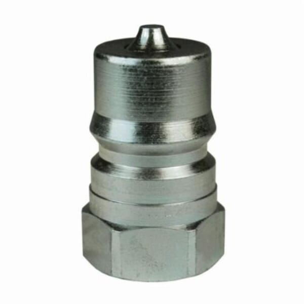 Dixon H2F2 H Series Hydraulic Interchange Coupler, 1/4 in x 1/4-18 Nominal, Quick-Connect x Female NPTF, Steel, Domestic