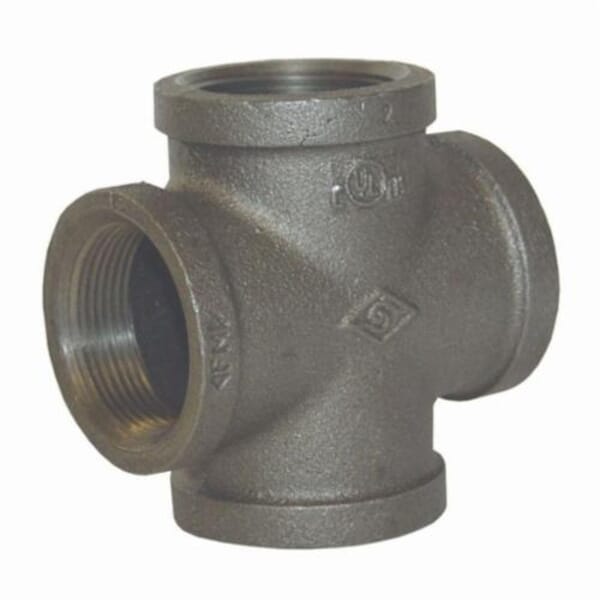 Dixon MIC75 Pipe Cross, 3/4 in, FNPT, Iron